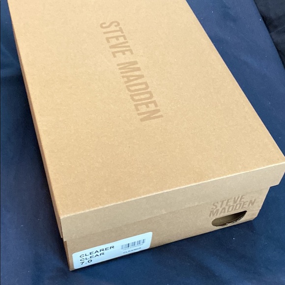 Steve Madden Clear heels size 7 - Picture 3 of 3
